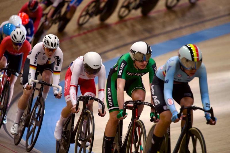 12th For Alice Sharpe In Women's Scratch Race At UEC Track European Championships